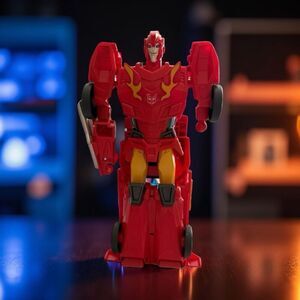 Transformers Cyberverse Energon Armor Autobot Hot Rod Action Figure 9”